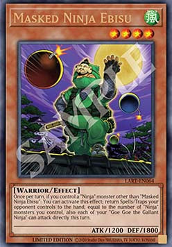 Masked Ninja Ebisu⁣ - Lost Art Promos⁣ (Ultra Rare)⁣ [064]