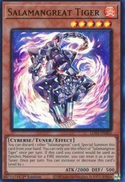 Salamangreat Tiger - Legendary Duelists: Soulburning Volcano (Ultra Rare) [LD10-003]