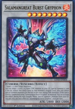 Salamangreat Burst Gryphon⁣ - Legendary Duelists: Soulburning Volcano⁣ (Ultra Rare)⁣ [004]