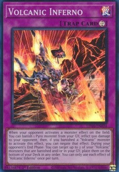 Volcanic Inferno⁣ - Legendary Duelists: Soulburning Volcano⁣ (Super Rare)⁣ [024]