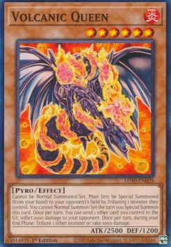 Volcanic Queen⁣ - Legendary Duelists: Soulburning Volcano⁣ (Common)⁣ [028]