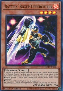 Battlin' Boxer Uppercutter⁣ - Legendary Duelists: Soulburning Volcano⁣ (Ultra Rare)⁣ [032]