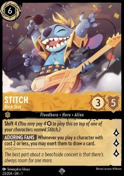 Stitch - Rock Star⁣ - The First Chapter⁣ (Super Rare)⁣ [23]