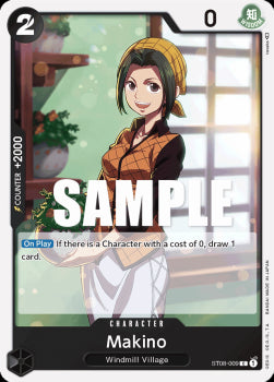 Makino (ST08-009)⁣ - Starter Deck: Monkey.D.Luffy⁣ (Common)⁣ [009]
