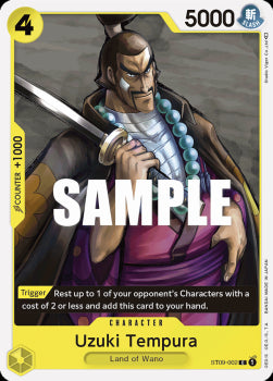 Uzuki Tempura (ST09-002)⁣ - Starter Deck: Yamato⁣ (Common)⁣ [002]