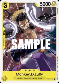 Monkey.D.Luffy (ST09-011)⁣ - Starter Deck: Yamato⁣ (Common)⁣ [011]
