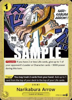 Narikabura Arrow (ST09-014)⁣ - Starter Deck: Yamato⁣ (Common)⁣ [014]