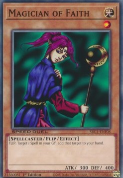 Magician of Faith (V.2 - Common) - Speed Duel: Streets of Battle City (Common) [SBC1-F08]