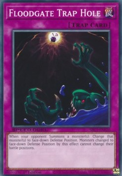 Floodgate Trap Hole⁣ - Speed Duel: Streets of Battle City⁣ (Common)⁣ [F20]