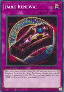 Dark Renewal (V.1 - Common)⁣ - Speed Duel: Streets of Battle City⁣ (Common)⁣ [G19]
