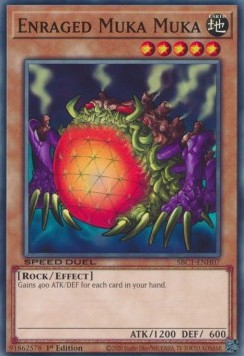 Enraged Muka Muka⁣ - Speed Duel: Streets of Battle City⁣ (Common)⁣ [H07]