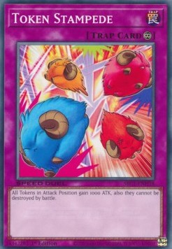 Token Stampede⁣ - Speed Duel: Streets of Battle City⁣ (Common)⁣ [H18]
