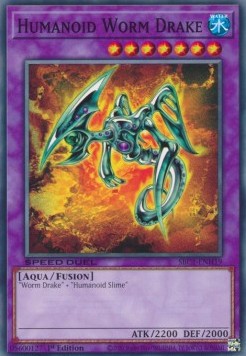 Humanoid Worm Drake⁣ - Speed Duel: Streets of Battle City⁣ (Common)⁣ [H19]
