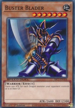 Buster Blader⁣ - Speed Duel: Streets of Battle City⁣ (Common)⁣ [A06]