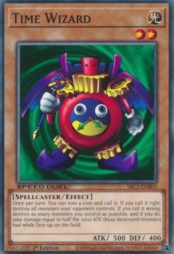 Time Wizard⁣ - Speed Duel: Streets of Battle City⁣ (Common)⁣ [B03]