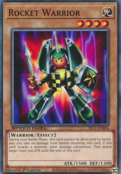 Rocket Warrior⁣ - Speed Duel: Streets of Battle City⁣ (Common)⁣ [B04]