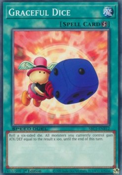 Graceful Dice⁣ - Speed Duel: Streets of Battle City⁣ (Common)⁣ [B12]