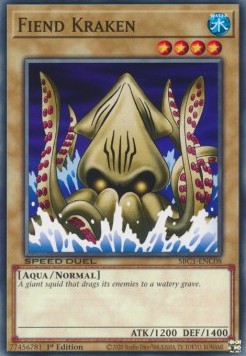 Fiend Kraken⁣ - Speed Duel: Streets of Battle City⁣ (Common)⁣ [C08]