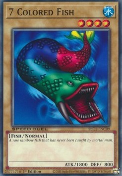 7 Colored Fish⁣ - Speed Duel: Streets of Battle City⁣ (Common)⁣ [C09]