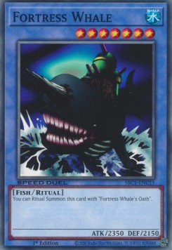 Fortress Whale⁣ - Speed Duel: Streets of Battle City⁣ (Common)⁣ [C11]