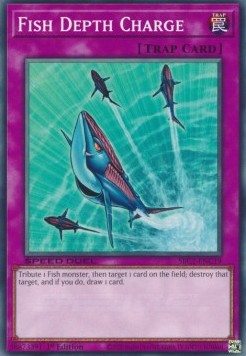 Fish Depth Charge⁣ - Speed Duel: Streets of Battle City⁣ (Common)⁣ [C19]