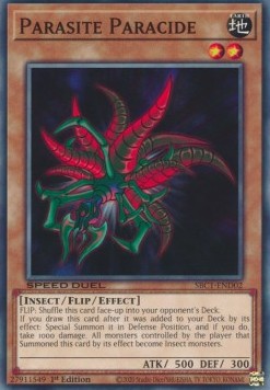 Parasite Paracide (V.1 - Common)⁣ - Speed Duel: Streets of Battle City⁣ (Common)⁣ [D02]