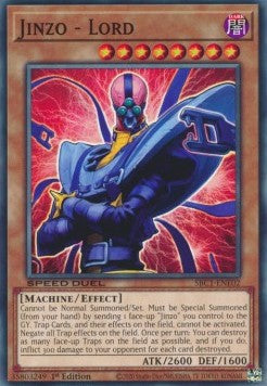 Jinzo - Lord⁣ - Speed Duel: Streets of Battle City⁣ (Common)⁣ [E02]