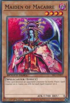 Maiden of Macabre⁣ - Speed Duel: Streets of Battle City⁣ (Common)⁣ [I07]