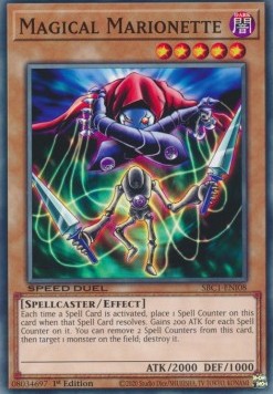 Magical Marionette⁣ - Speed Duel: Streets of Battle City⁣ (Common)⁣ [I08]