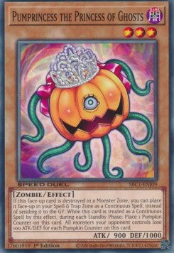 Pumprincess the Princess of Ghosts⁣ - Speed Duel: Streets of Battle City⁣ (Common)⁣ [I09]