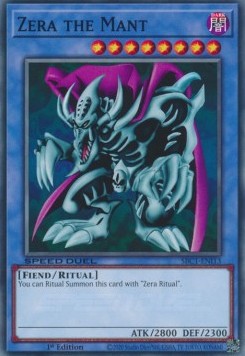 Zera the Mant⁣ - Speed Duel: Streets of Battle City⁣ (Common)⁣ [I13]