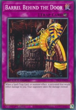 Barrel Behind the Door⁣ - Speed Duel: Streets of Battle City⁣ (Common)⁣ [I20]