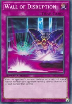 Wall of Disruption⁣ - Speed Duel: Streets of Battle City⁣ (Common)⁣ [I33]
