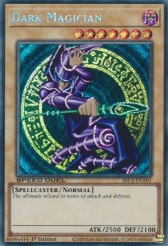 Dark Magician (V.2 - Secret Rare)⁣ - Speed Duel: Streets of Battle City⁣ (Secret Rare)⁣ [A01]