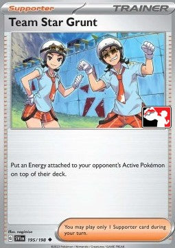 Team Star Grunt - Play! Pokémon Prize Pack Series Three (Promo) [PPS3-SVI 195]