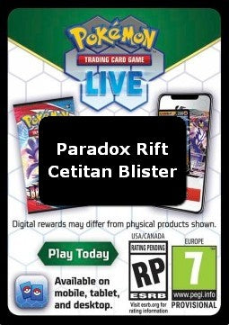 Live Code Card (Cetitan Blister)⁣ - Paradox Rift⁣ (Online Code Card)