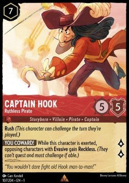 Captain Hook - Ruthless Pirate⁣ - The First Chapter⁣ (Rare)⁣ [107]