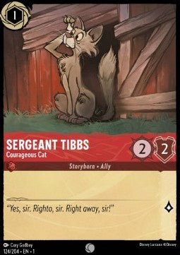 Sergeant Tibbs - Courageous Cat⁣ - The First Chapter⁣ (Common)⁣ [124]
