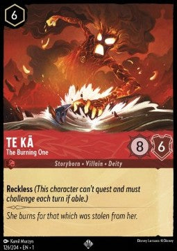 Te Kā - The Burning One⁣ - The First Chapter⁣ (Super Rare)⁣ [126]