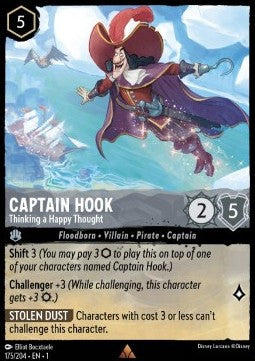 Captain Hook - Thinking a Happy Thought⁣ - The First Chapter⁣ (Rare)⁣ [175]