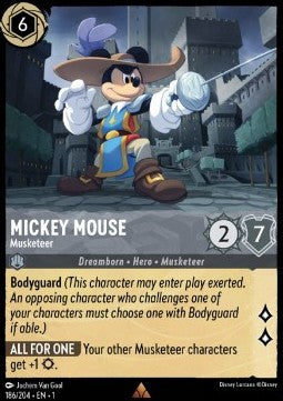 Mickey Mouse - Musketeer⁣ - The First Chapter⁣ (Rare)⁣ [186]