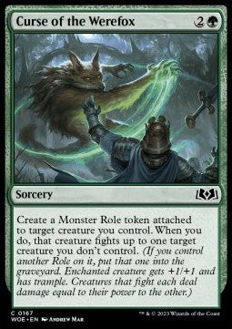 Curse of the Werefox - Wilds of Eldraine (Common) [WOE-167]