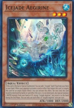 Icejade Aegirine⁣ - 25th Anniversary Tin: Dueling Heroes Mega Pack⁣ (Super Rare)⁣ [007]