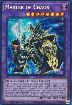 Master of Chaos⁣ - 25th Anniversary Tin: Dueling Heroes Mega Pack⁣ (Secret Rare)⁣ [018]