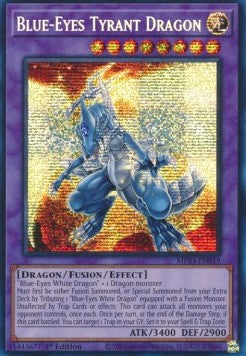 Blue-Eyes Tyrant Dragon - 25th Anniversary Tin: Dueling Heroes Mega Pack (Secret Rare) [MP23-019]