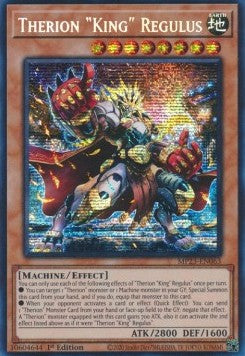 Therion "King" Regulus⁣ - 25th Anniversary Tin: Dueling Heroes Mega Pack⁣ (Secret Rare)⁣ [063]