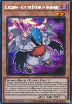 Blackwing - Vata the Emblem of Wandering⁣ - 25th Anniversary Tin: Dueling Heroes Mega Pack⁣ (Secret Rare)⁣ [152]