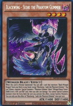 Blackwing - Sudri the Phantom Glimmer⁣ - 25th Anniversary Tin: Dueling Heroes Mega Pack⁣ (Secret Rare)⁣ [155]