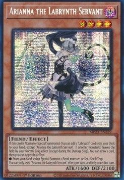 Arianna the Labrynth Servant⁣ - 25th Anniversary Tin: Dueling Heroes Mega Pack⁣ (Secret Rare)⁣ [229]