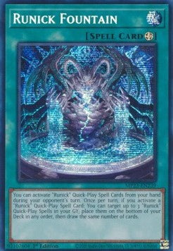 Runick Fountain⁣ - 25th Anniversary Tin: Dueling Heroes Mega Pack⁣ (Secret Rare)⁣ [239]
